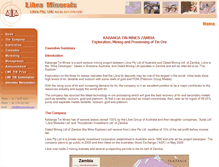 Tablet Screenshot of libraminerals.com